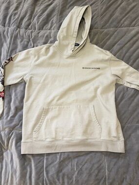 Chrome Hearts x Matty Boy Beige Graphic-Detail Men’s Hoodie